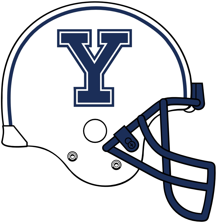 Yale Bulldogs 0-Pres Helmet Logo t shirts DIY iron ons